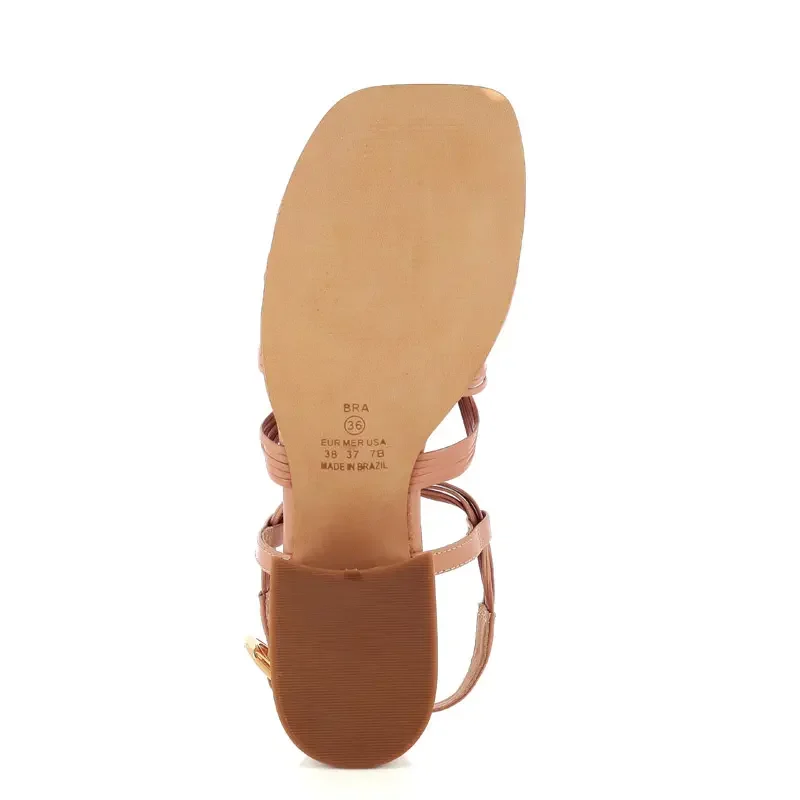 Дамски Сандали На Ток FERRUCCI – 2525402 VACHETA PESSEGO — снимка 4