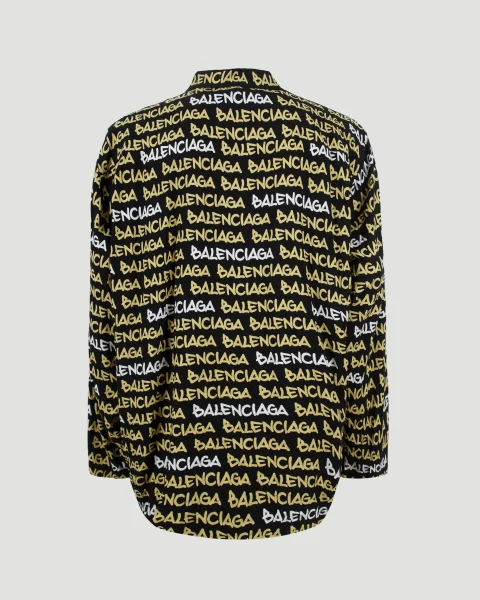 Viscose Shirt with Logo — снимка 2