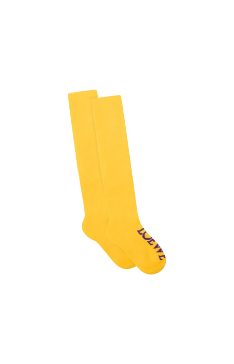 Wool Socks in Yellow