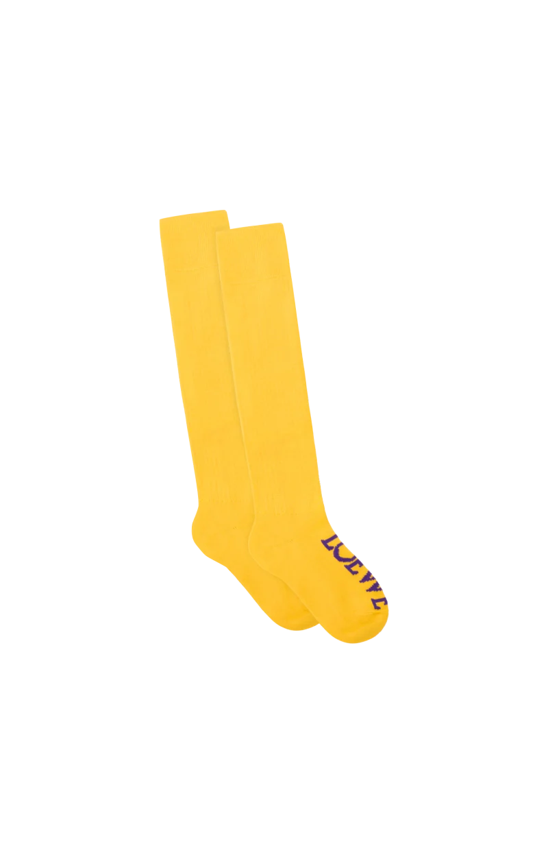 Wool Socks in Yellow