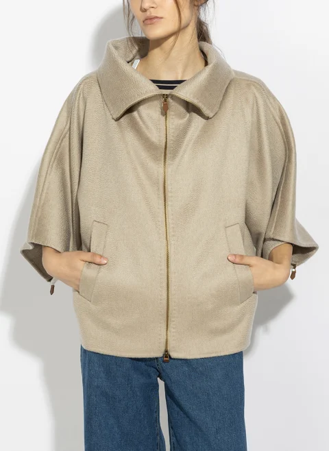 Палто от кашмир Max Mara Mxmala — снимка 7
