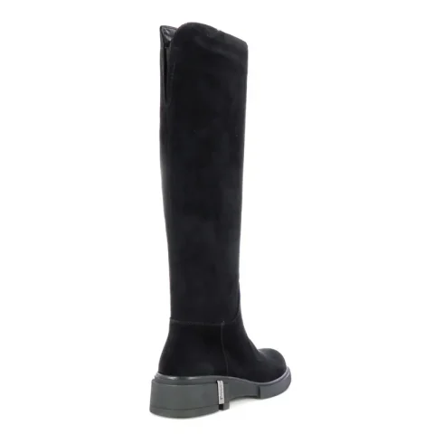 Офицерки CARLO FABIANI – 12018315 BLACK SUEDE — снимка 2