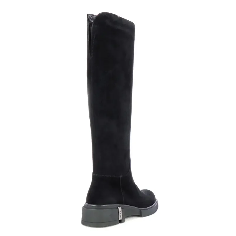 Офицерки CARLO FABIANI – 12018315 BLACK SUEDE — снимка 2
