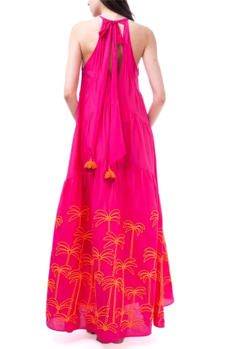 Рокля Μ-8383 fuchsia — снимка 2