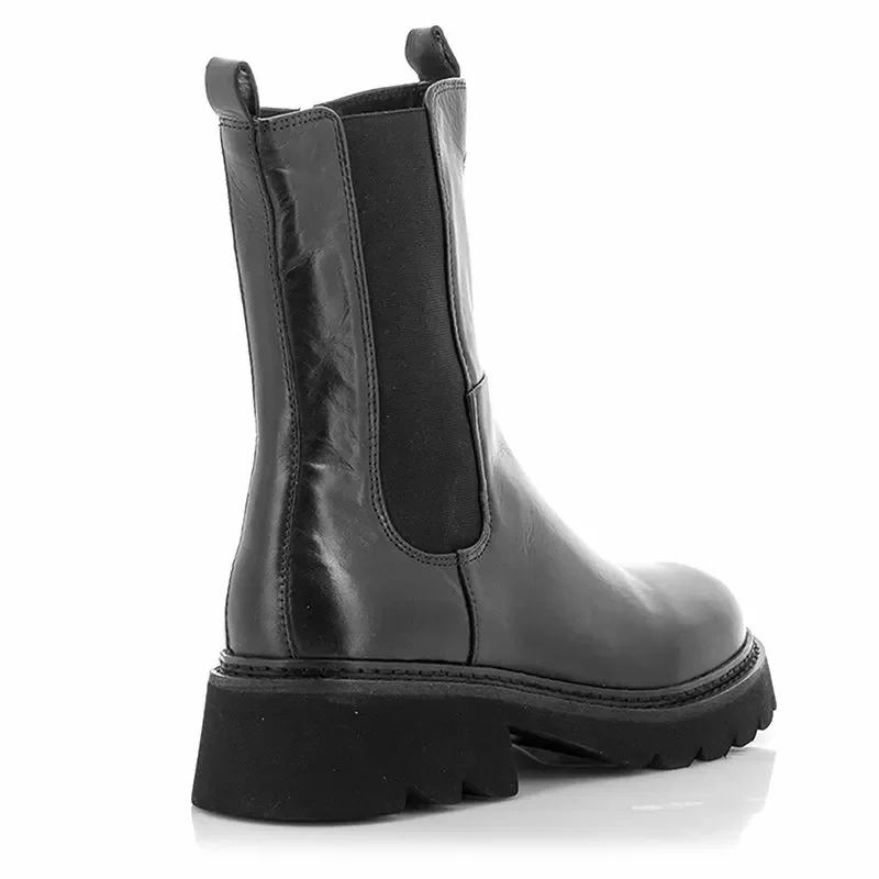 Дамски Равни Боти CESARE PACIOTTI 4US – STREET E-010-01 BLACK — снимка 2