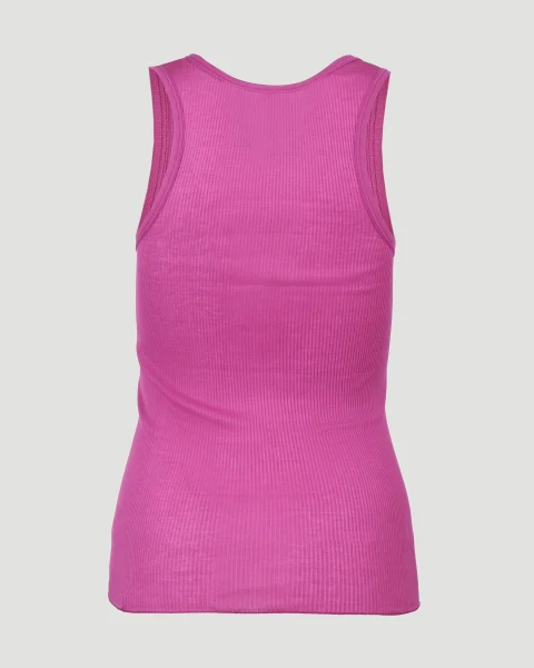 Ribbed Sleeveless Tank Top — снимка 2