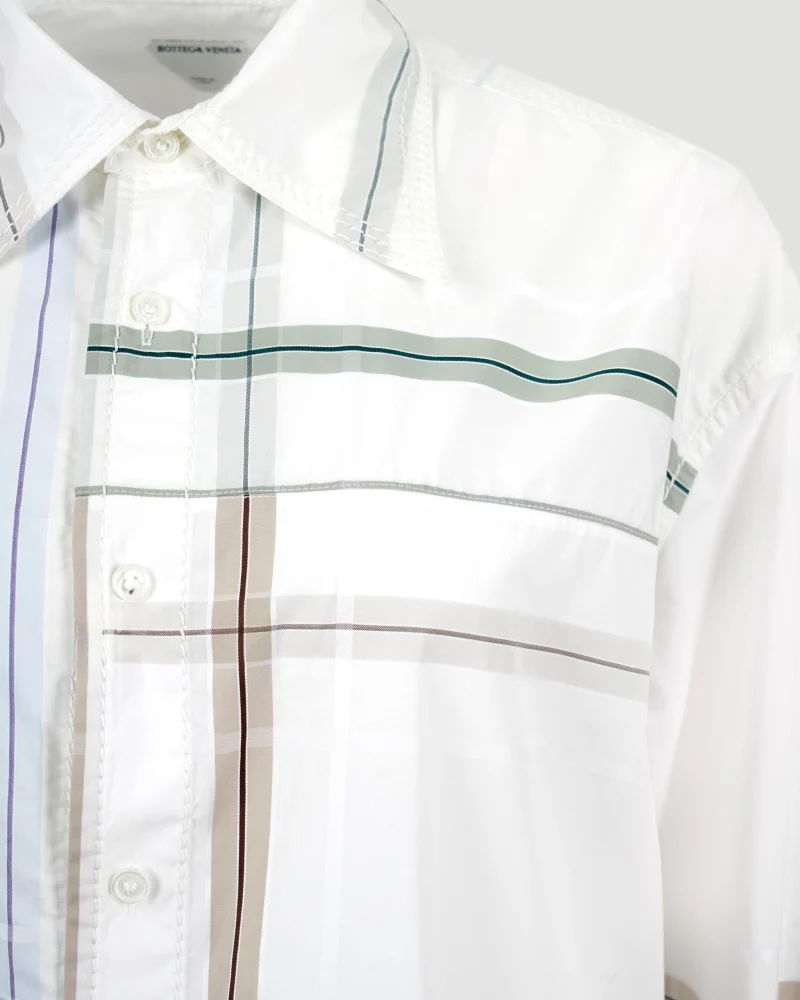 Handkerchief Cotton Shirt — снимка 3