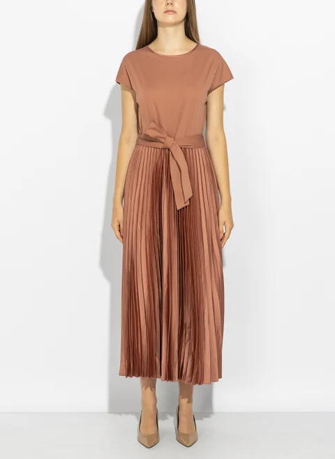 Плисирана рокля Weekend Max Mara Wkdgela — снимка 12