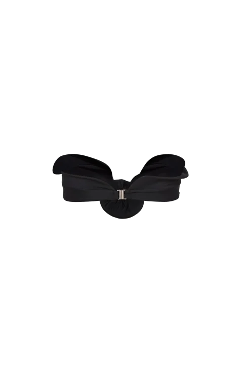 Rose-Appliqué Bikini Top — снимка 2