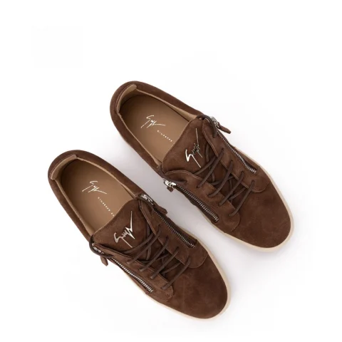 Мъжки кафяви спортни обувки Giuseppe Zanotti — снимка 8