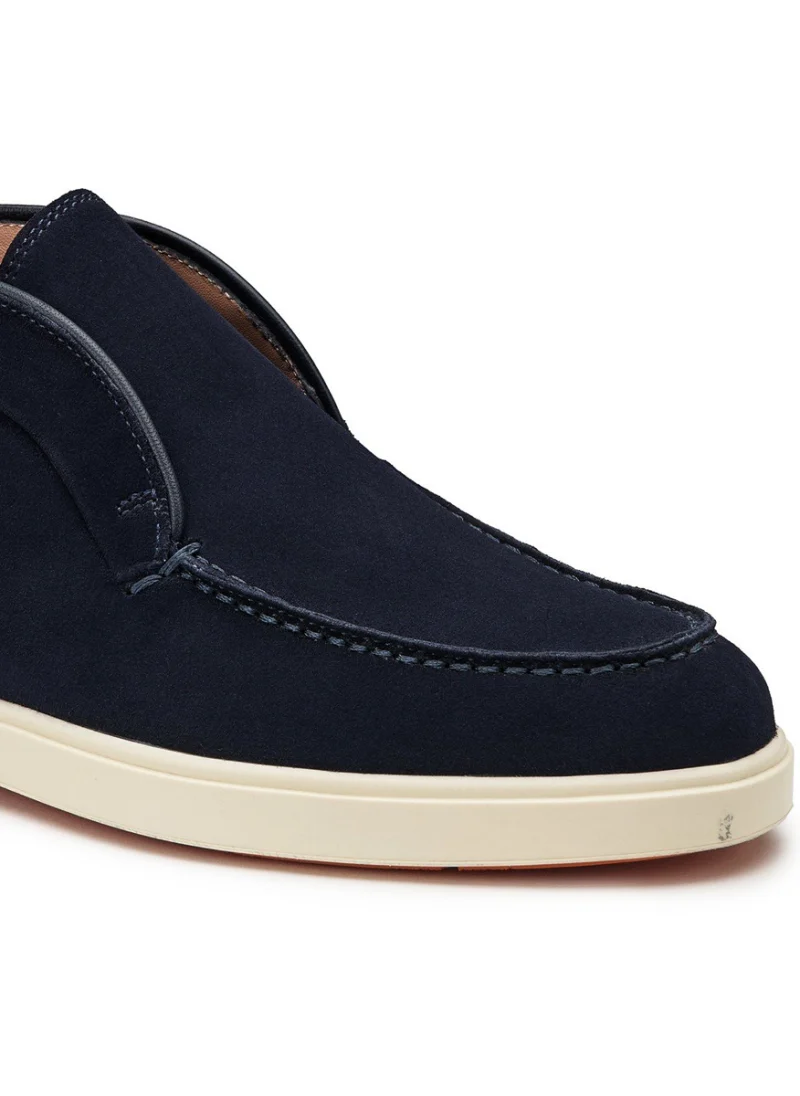 Велурени боти 'Slip-on style' Santoni — снимка 4