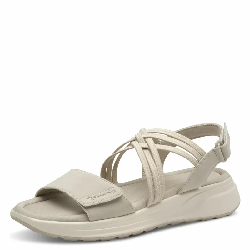 Дамски Сандали Комфорт TAMARIS – 1-28223-44-200 GREY — снимка 3