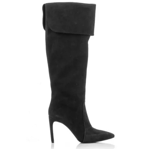 Ботуши На Ток CARLO FABIANI – 64001- black swede