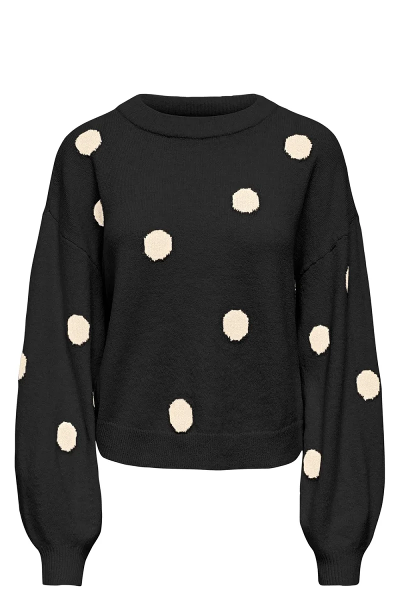 Плетено Onlrica Detail O-Neck 15375856 C-N10 black