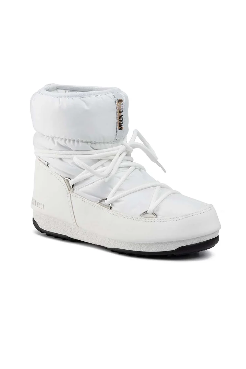 Booties Moon Boot Low Nylon WP2 24009300 002 white — снимка 2