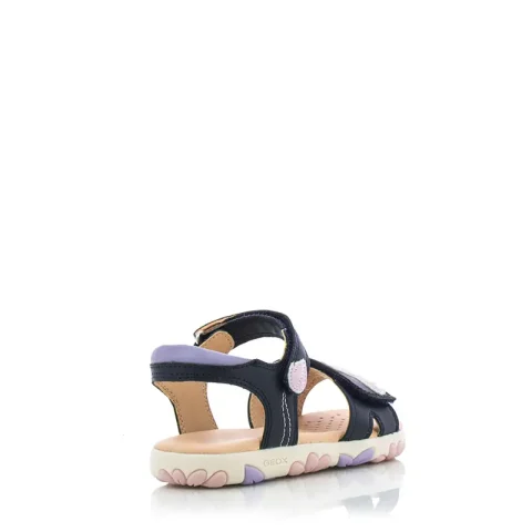 Сандали Момичета GEOX – J358ZA C0694 J SANDAL HAITI GIRL NAVY/PINK — снимка 2
