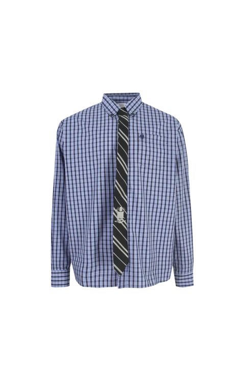 Shirt with a Tie Detail