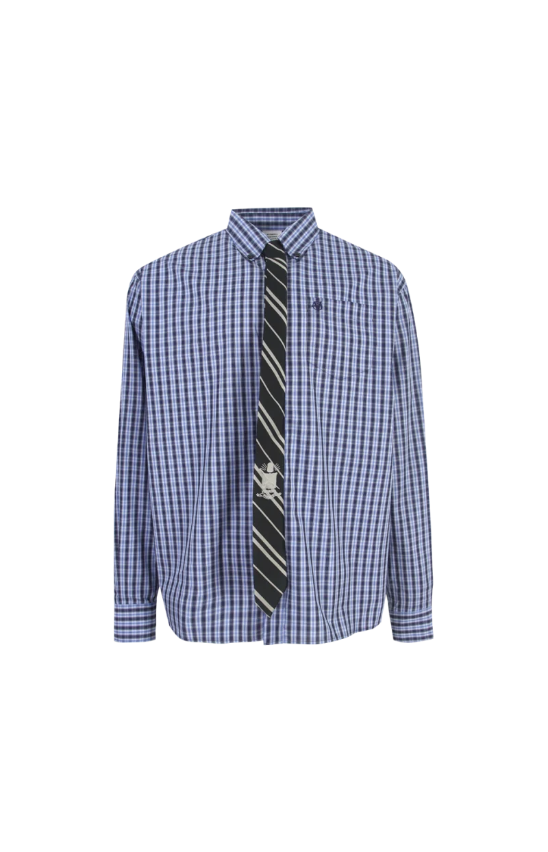Shirt with a Tie Detail