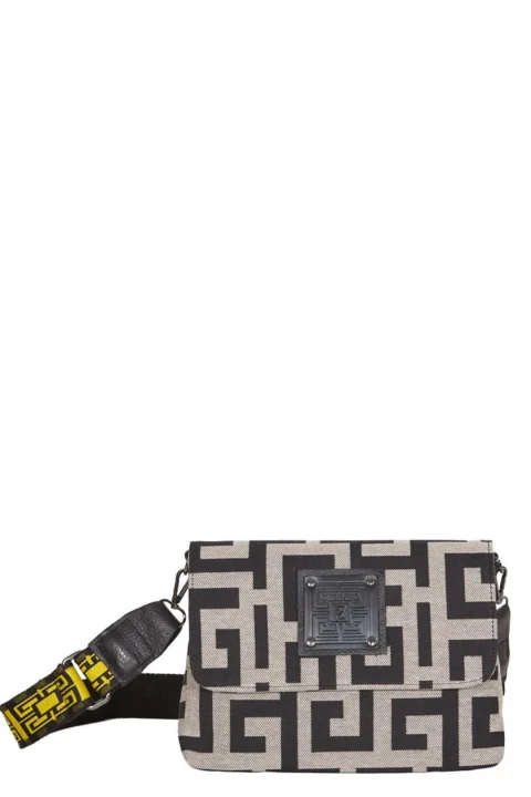 Чанта Velos beige black
