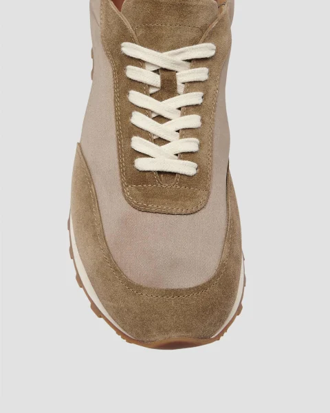 Round-Toe Lace-Up Sneakers — снимка 3