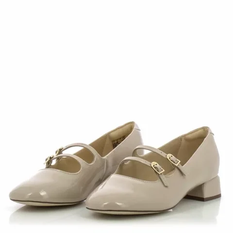 Токчета CLARKS – 26181313 DAISS30 SHINE SAND PATENT — снимка 3