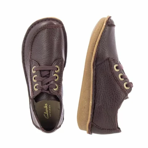 Дамски Ежедневни CLARKS – 26179094 FUNNY DREAM WINE — снимка 4