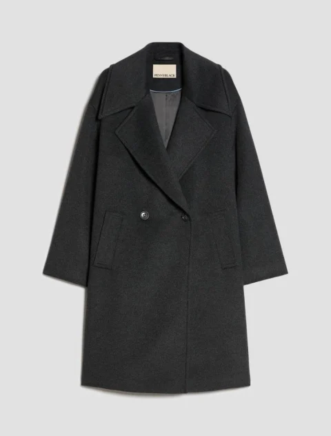 Палто от вълна 'Oversized fit' Pennyblack Pbbmandare — снимка 5