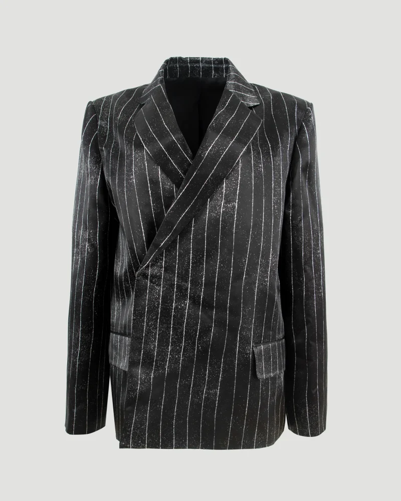 Pinstripe Blazer