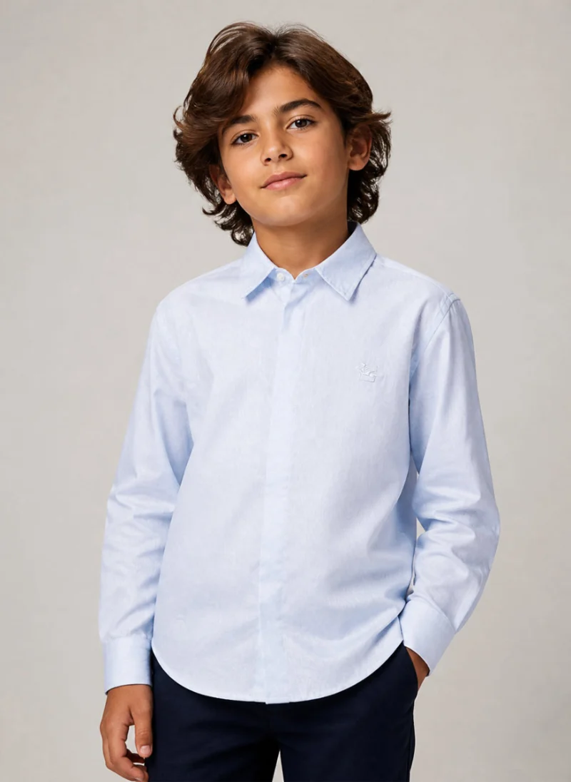 Риза от 100% памук Etro Kids — снимка 4