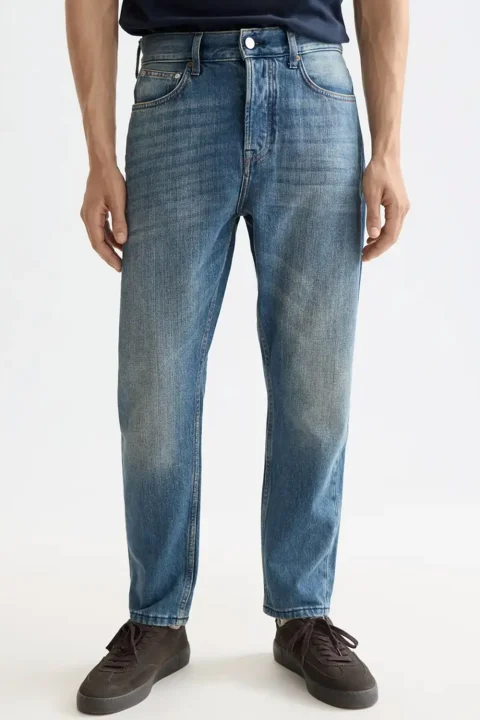 Jeans Dean Loose Tapered Jean 181853 410 blue nights — снимка 2
