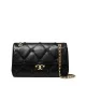 Дамска черна чанта SMALL BUNNY KNOT TORY BURCH — снимка 2