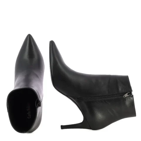 Дамски Боти На Ток CARLO FABIANI 341170 – black — снимка 5
