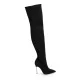 Дамски велурени чизми Blade Casadei — снимка 2
