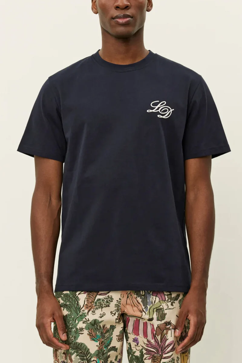 T-Shirt Ld 1000197 460-dark navy — снимка 2