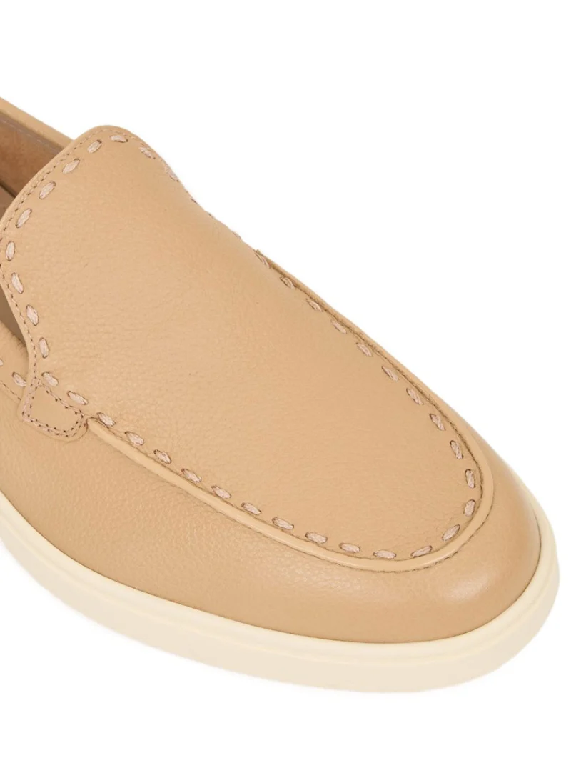 Кожени мокасини Santoni — снимка 5