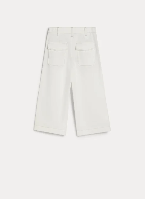Панталон от деним Brunello Cucinelli Kids 4-6 — снимка 2