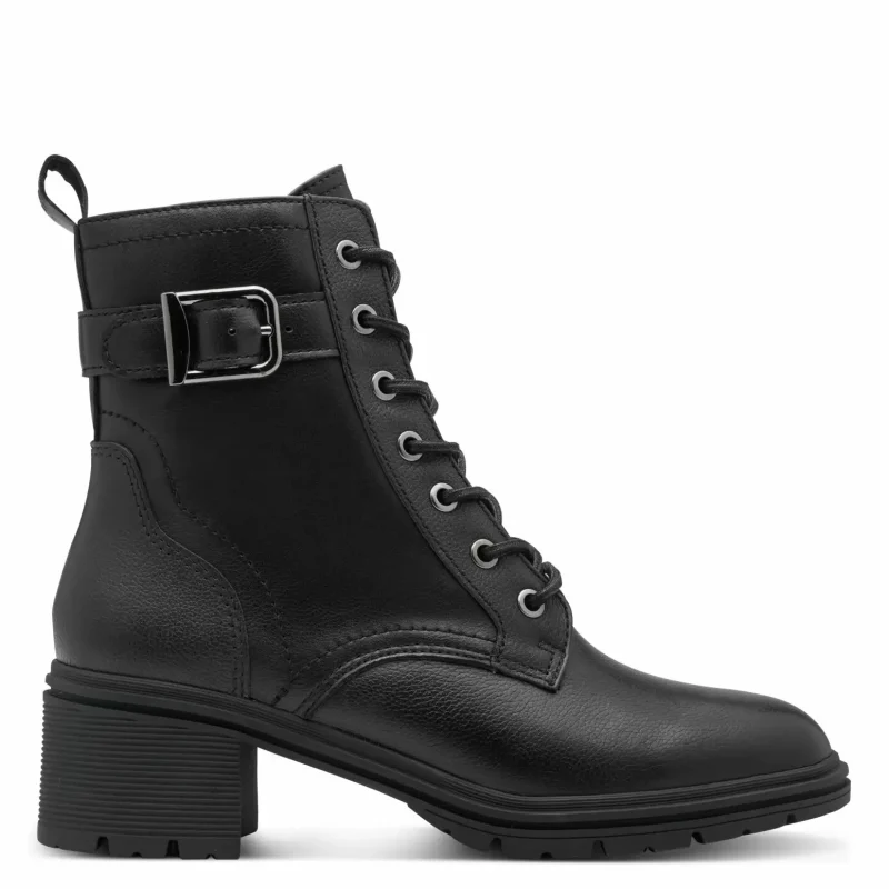 Дамски Боти На Ток TAMARIS – 1-25907-45-001 BLACK