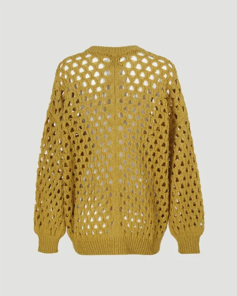 Perforated Drop-Shoulder Jumper — снимка 2