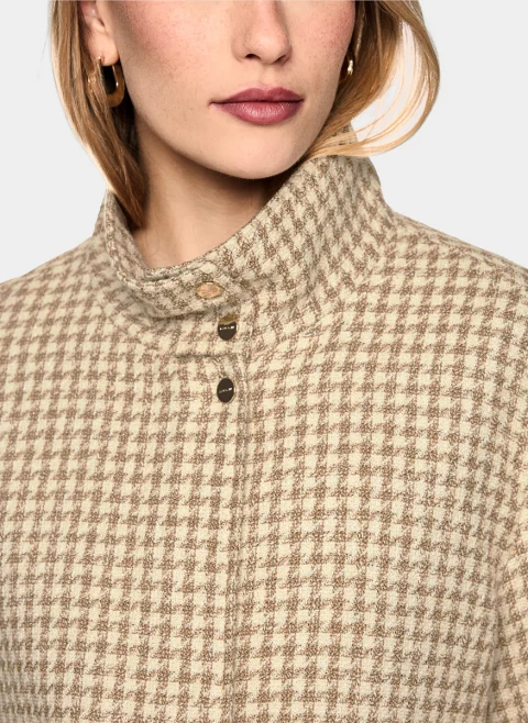 Бомбър яке 'Houndstooth' Marc Cain Collections — снимка 5