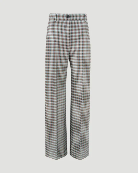 Gingham Trousers