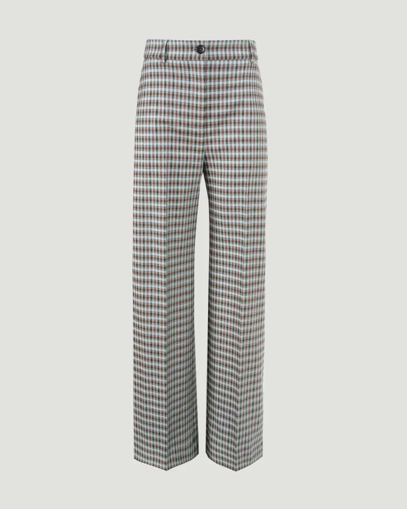 Gingham Trousers