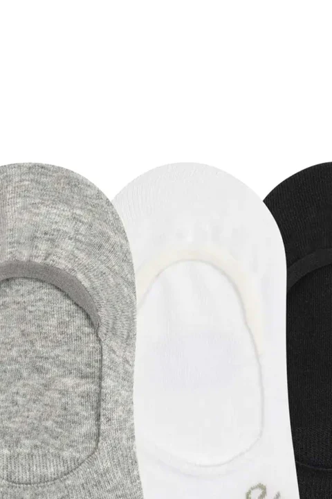 Чорапи (Pack of 3) Non Terry Liner SS43313 SC030 medium grey — снимка 2
