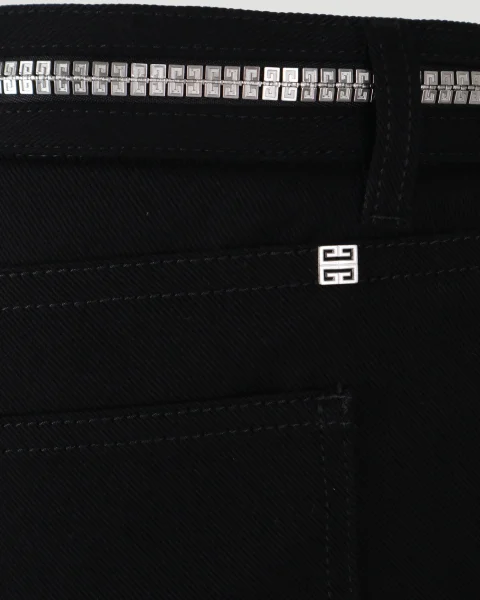 Slim Fit Jeans in Black — снимка 3