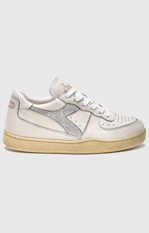 Спортни обувки MI BASKET LOW SILVER