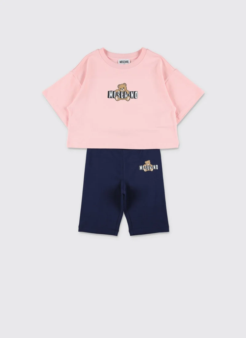 Комплект с принт Moschino Kids