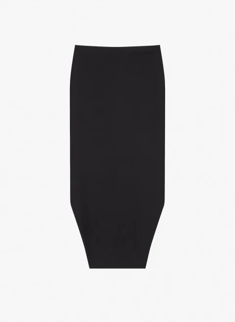 Асиметрична пола с мохер Givenchy — снимка 4