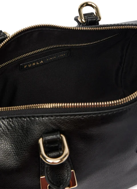 Чанта Furla Olivia Boston Nero M — снимка 4