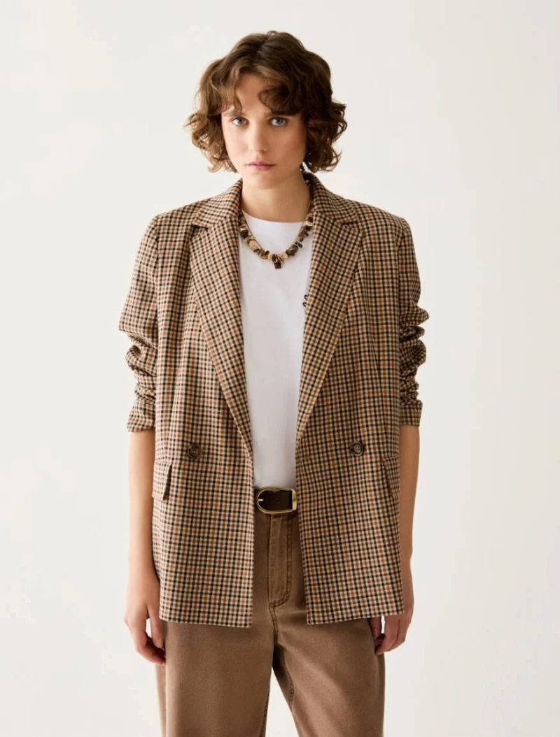 Двуредно сако 'Gingham' Pennyblack Pbbtilde