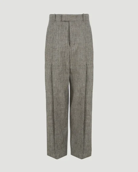 Fleck Viscose Trousers