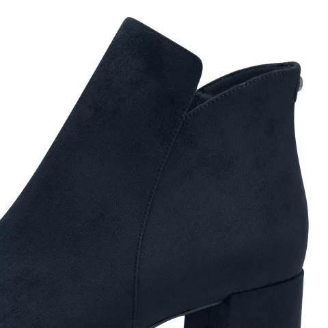 Дамски Боти На Ток TAMARIS – 1-25354-43-805 NAVY — снимка 4